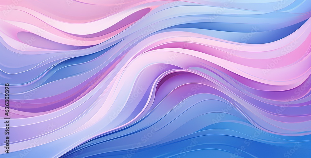 Multicolored flow light blue and pink purple liquid wave abstract background 3d full shape illustration for presentation brochure, booklet, poster, design project Generative AI Multicolored flow light blue and pink purple liquid wave abstract background 3d full shape illustration for presentation brochure, booklet, poster, design project Generative AI