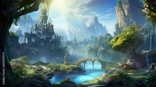 Fantasy Landscape Game Art