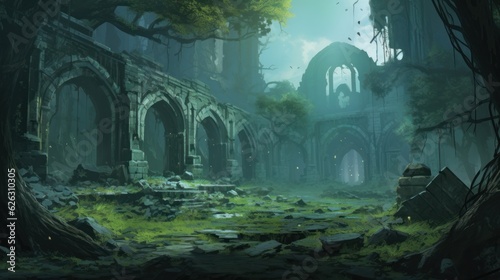 Fantasy Ruins Artwork