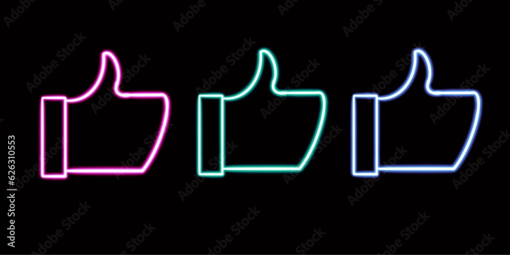 like neon icon glowing desktop icon, neon sticker, heand neon figure, glowing figure, neon geometrical figures like neon icon glowing desktop icon, neon sticker, heand neon figure, glowing figure, neon geometrical figures