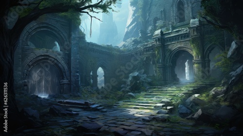 Fantasy Ruins Artwork