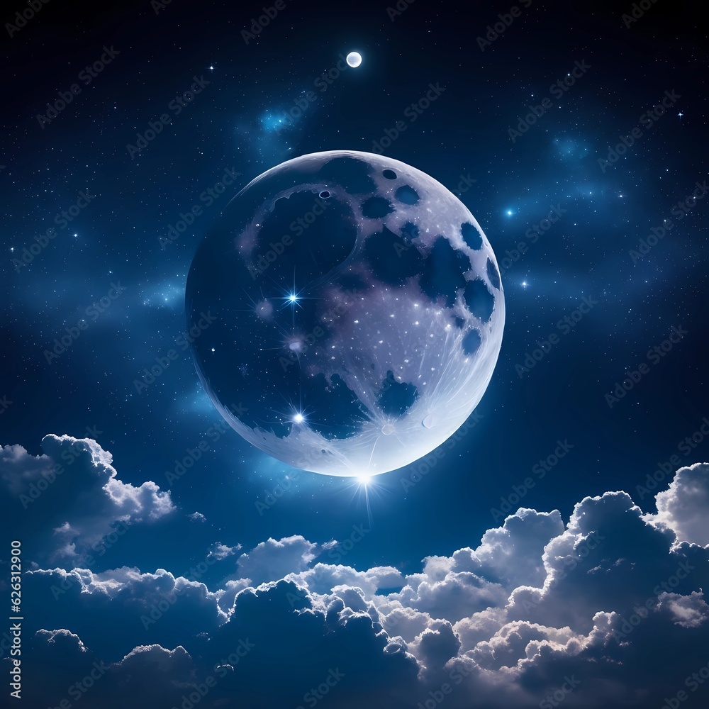 moon and stars moon and stars