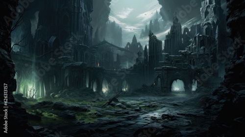 Fantasy Ruins Artwork 