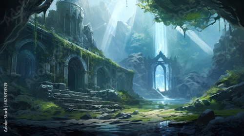 Fantasy Ruins Game Artwork