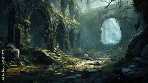 Fantasy Ruins Game Artwork