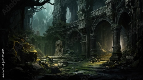 Fantasy Ruins Game Artwork