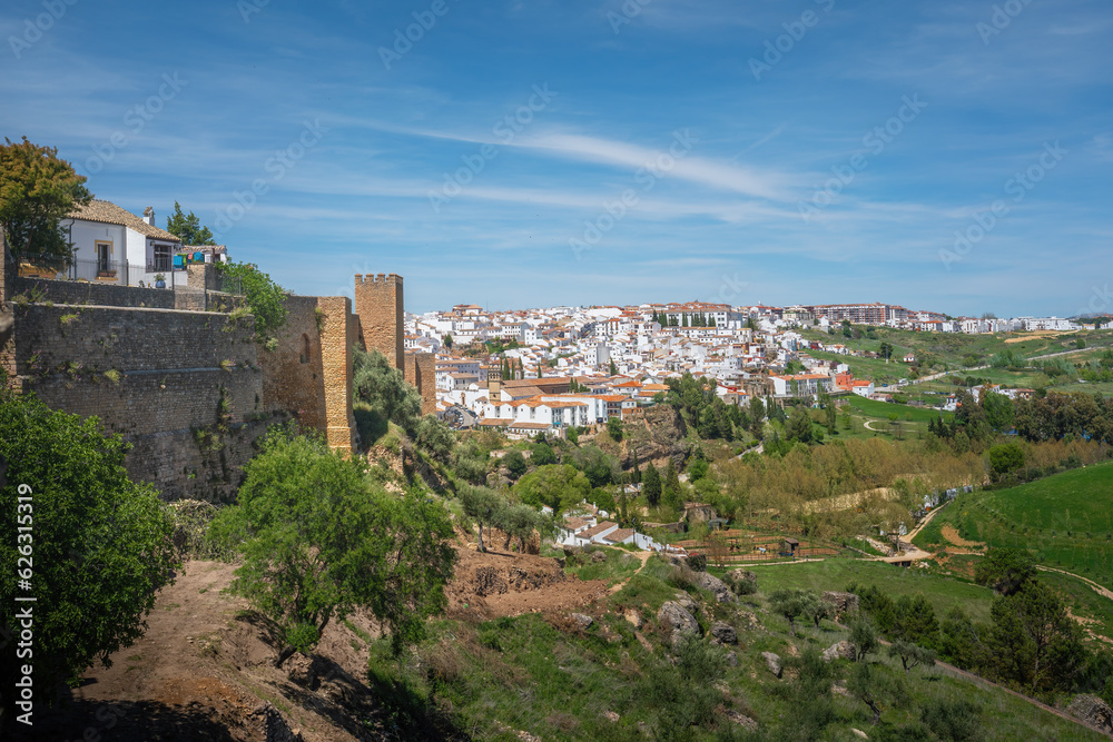 Tower and Walls of La Cijara - Ronda, Andalusia, Spain