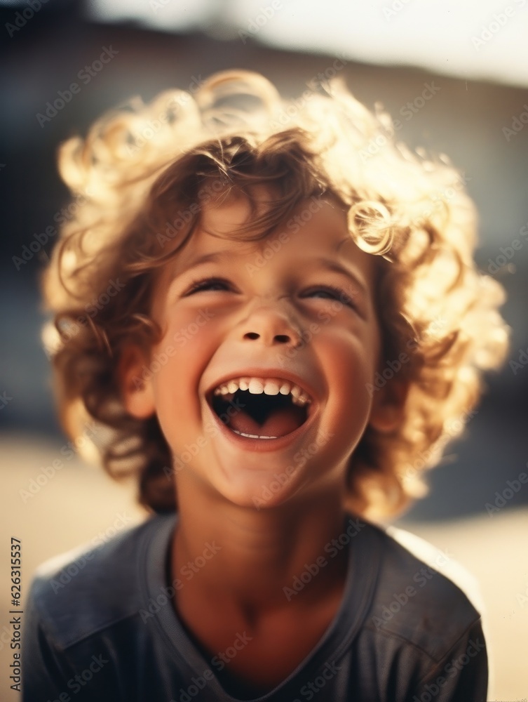 The happiest child on earth. Cute baby smiling carefree. The happiest child on earth. Cute baby smiling carefree.