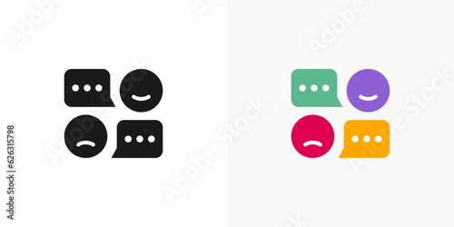 customer behavior icon vector or customer behavior symbol vector isolated. Best customer behavior icon for business education design element. customer behavior symbol vector isolated.