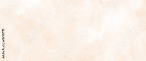 Vector watercolor art background. Old paper. Aged vintage watercolour texture for cover design, cards or banner. Pastel color illustration. Wall. Brushstrokes. Painted grunge template for design.	