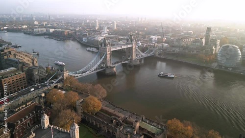 London drone shot, Fly over, shot with Dji Mini 3 Pro