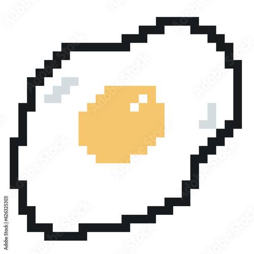 The eggs pixel art