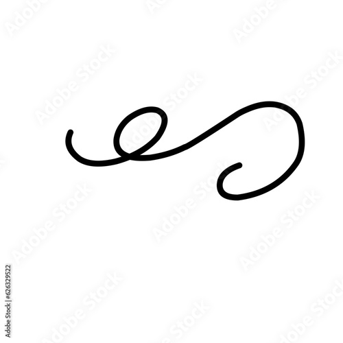 Swirl line