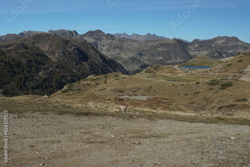 Col de la Lombarde also known as the Colle della Lombarda (2351m) , Vinadio, Cuneo, Piedmont, Italy