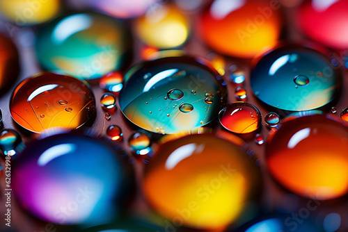 Naklejka glass balls