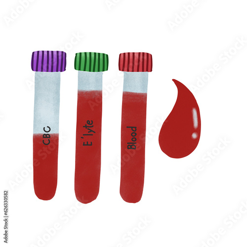 Tube blood