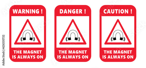 фотографія Danger magnetic field