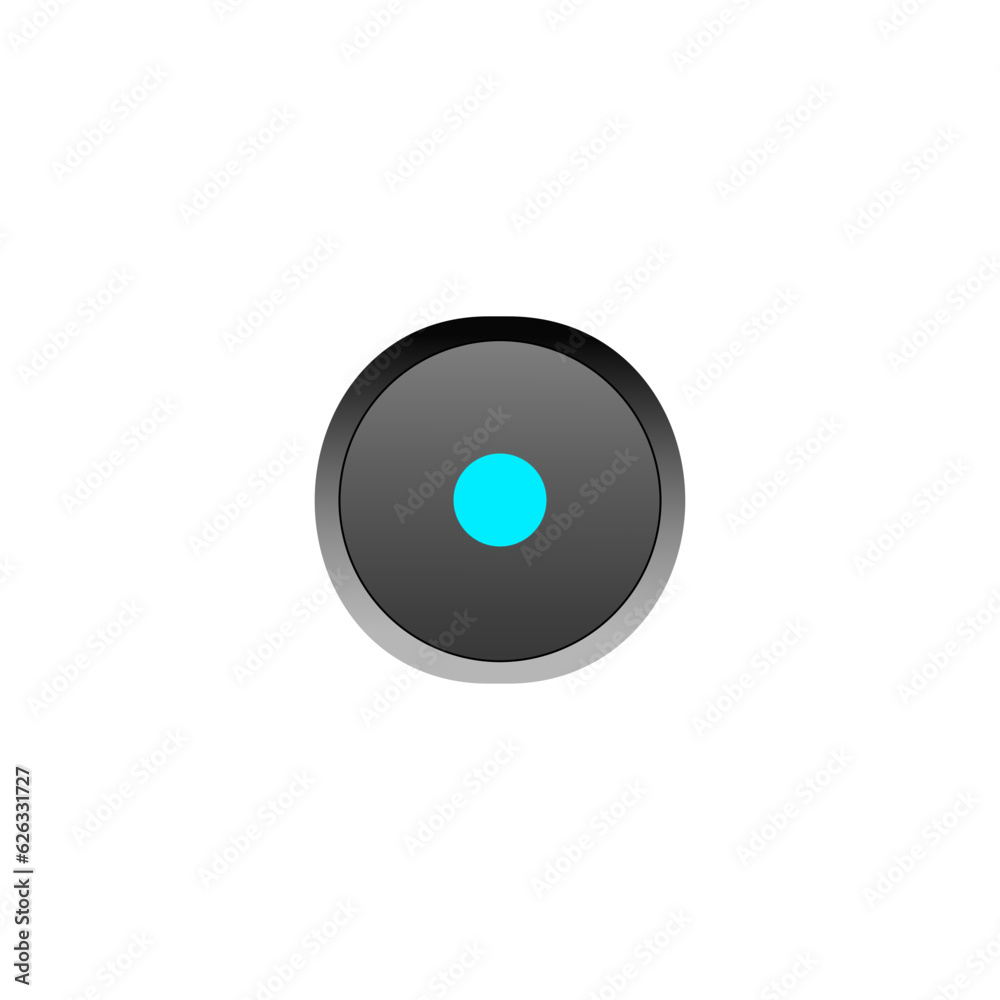 Mute button icon vector design template and illustration Mute button icon vector design template and illustration