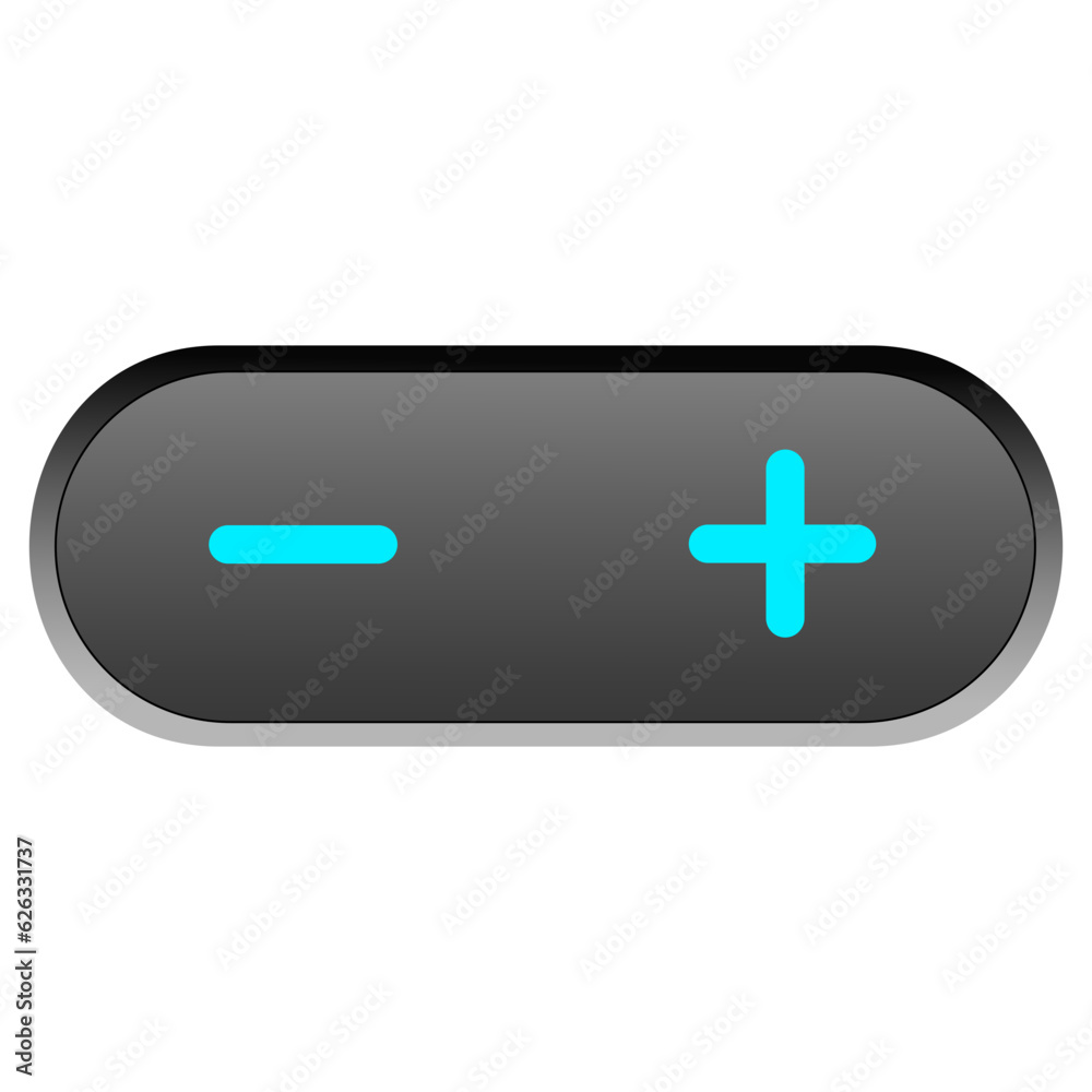 Volume button icon vector design template and illustration Volume button icon vector design template and illustration