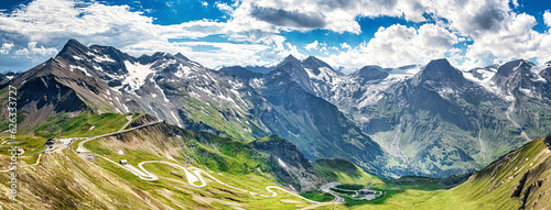 Gro  glockner-Hochalpenstra  e in den Alpen von   sterreich