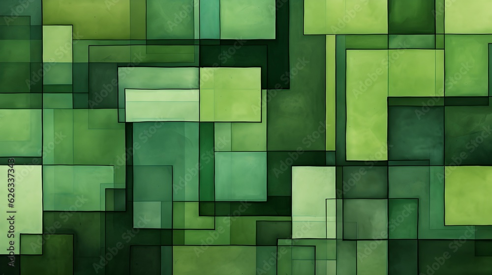 Abstract and Geometrical Texture in Green Colors. Futuristic Background Abstract and Geometrical Texture in Green Colors. Futuristic Background