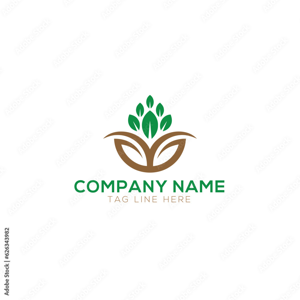 Healthy logo. Ecology logo
