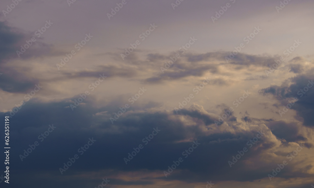 beautiful sunset sky with cumulus clouds for abstract background beautiful sunset sky with cumulus clouds for abstract background