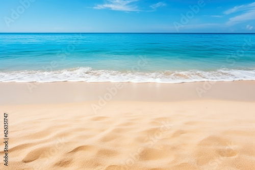 Beautiful tropical beach and sea landscape - Holiday Vacation concept.