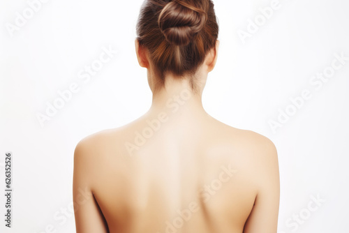 back of a woman for Tattoo Mock-up