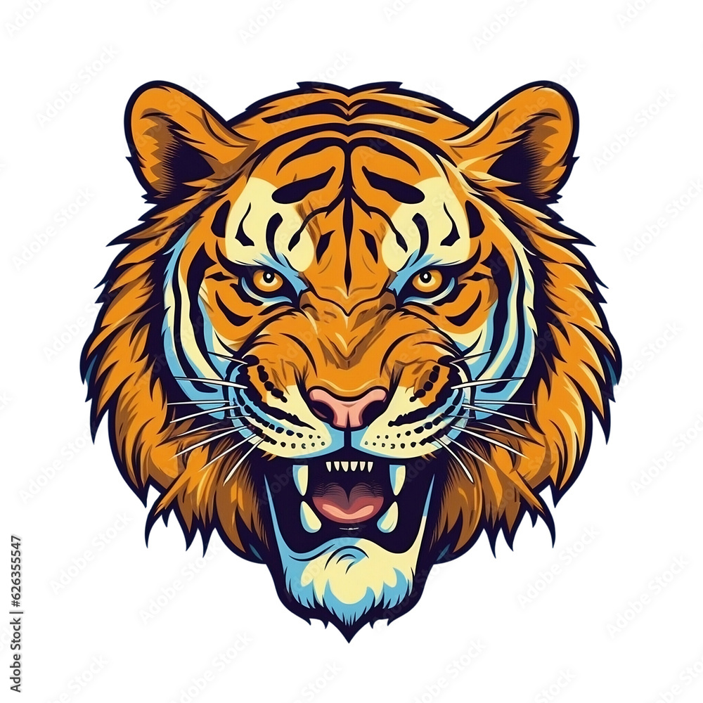 No Background Tiger Logo