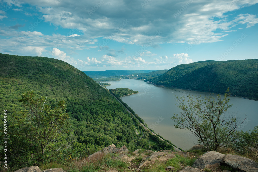 View of the Hudson River from Breakneck Ridge, Cold Spring, New York