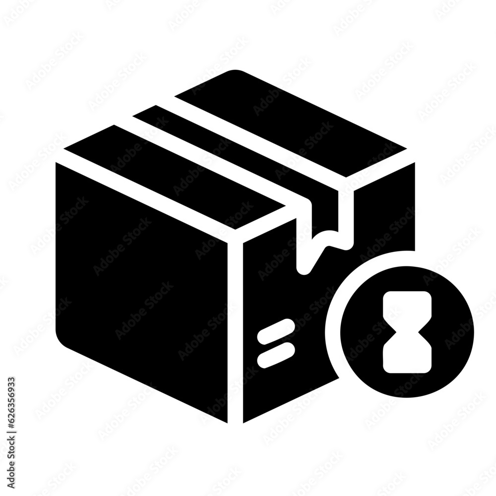 wait glyph icon wait glyph icon