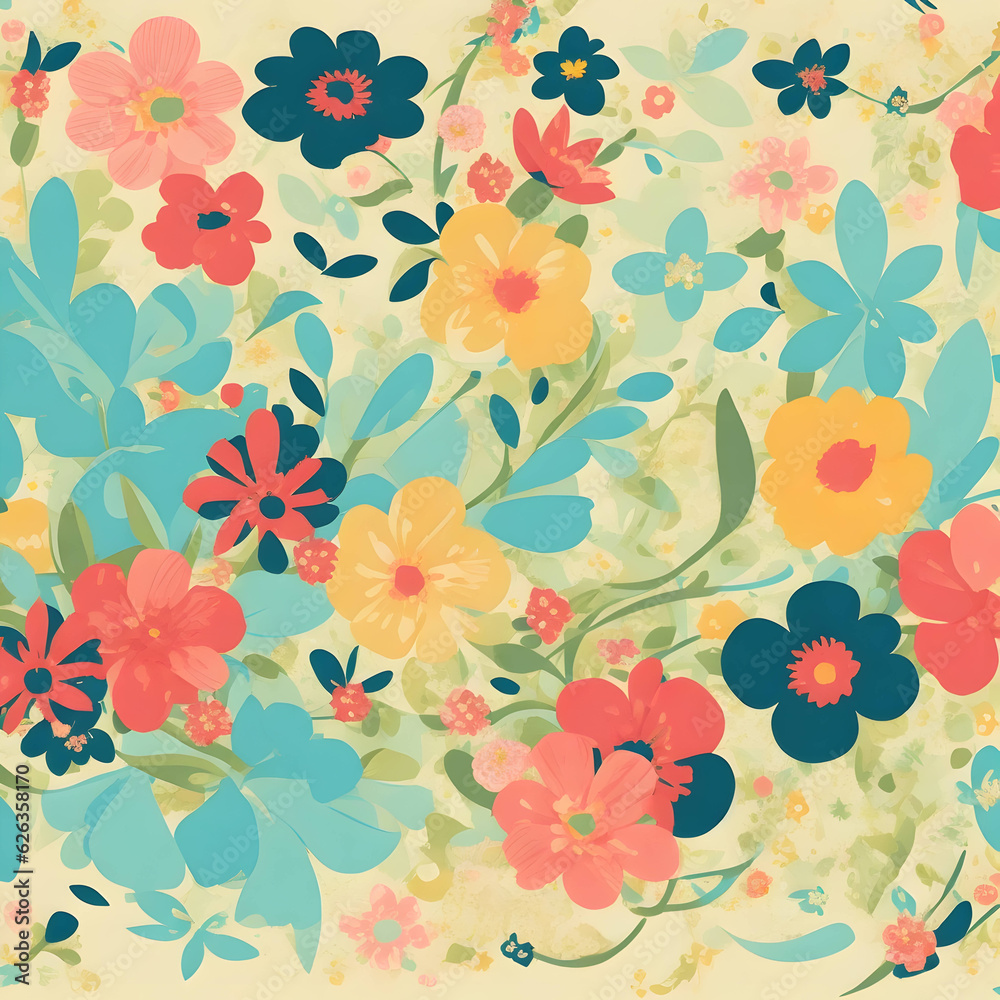 Seamless floral pattern
Seamless floral pattern