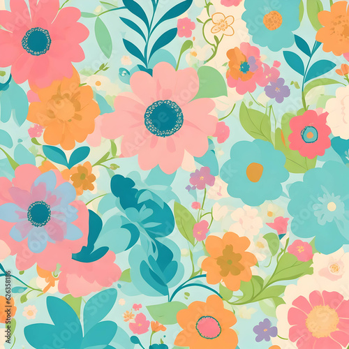 Seamless floral pattern 