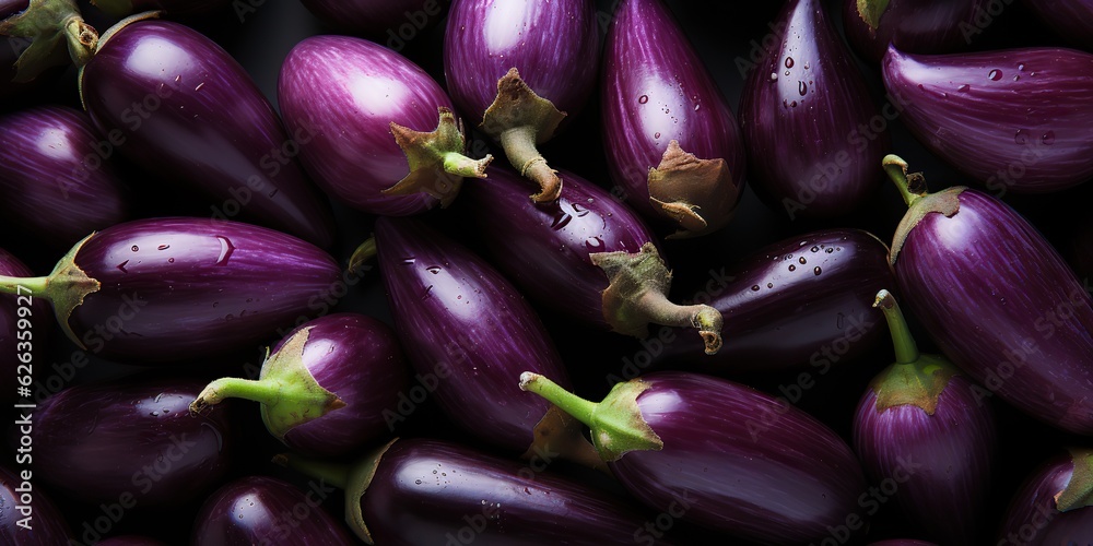 AI Generated. AI Generative. Many eggplants pattern on background. Fresh healthy vegetables food diet. Graphic Art AI Generated. AI Generative. Many eggplants pattern on background. Fresh healthy vegetables food diet. Graphic Art