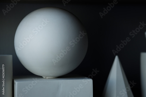 plaster ball for training artists, three-dimensional objects for drawing