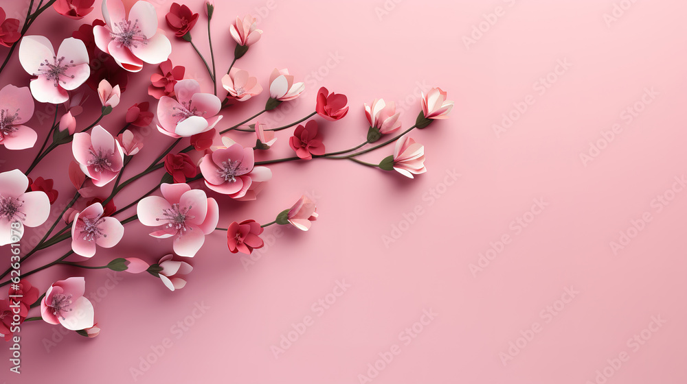 Beautiful valentine's day concept. Generative Ai Beautiful valentine's day concept. Generative Ai