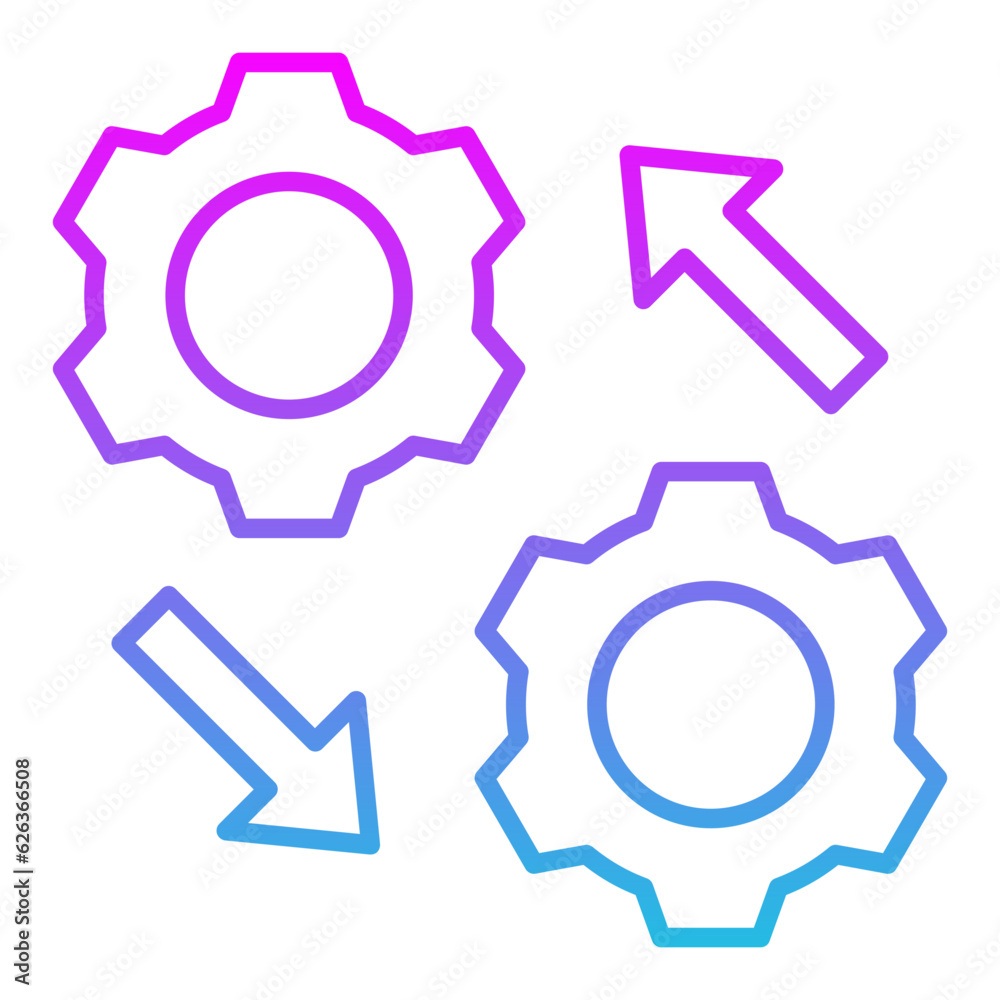 Setting Process Icon Setting Process Icon