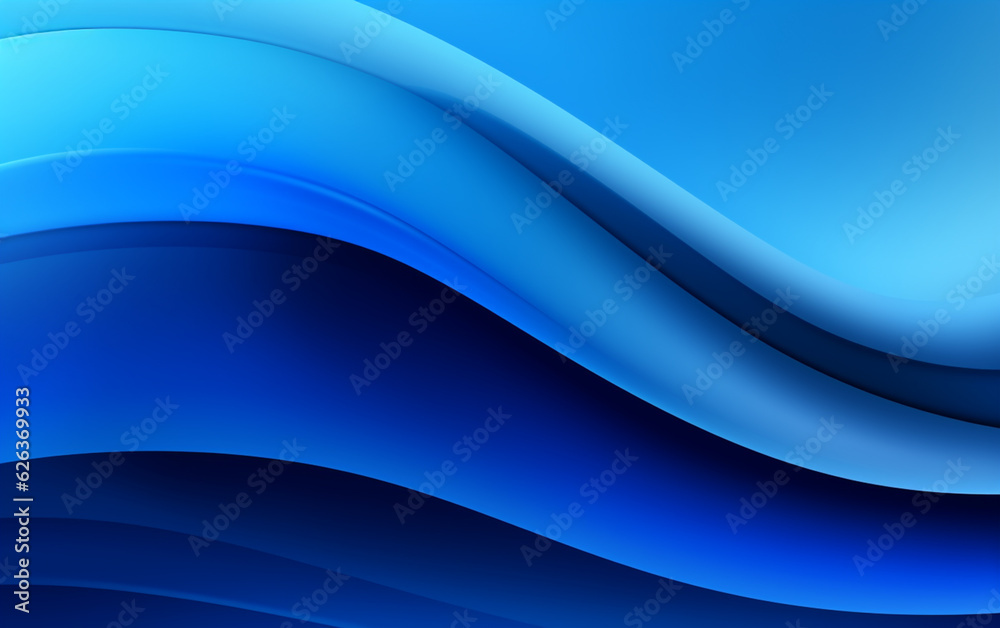 Abstract blue background with smooth shining lines Abstract blue background with smooth shining lines
