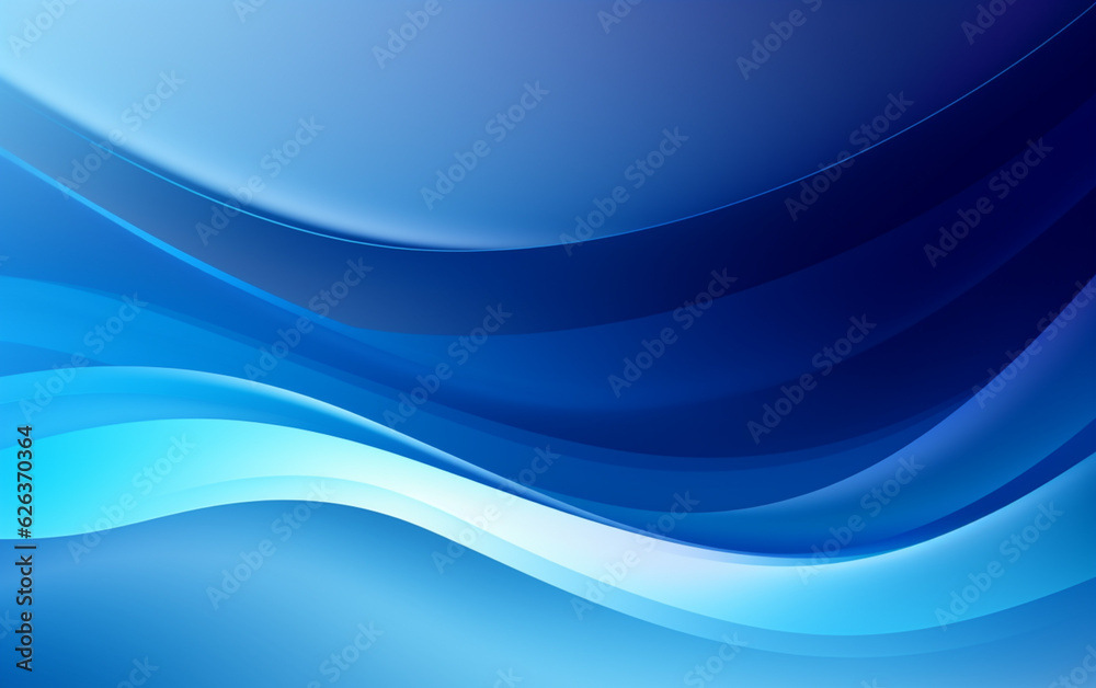 Abstract blue background with smooth shining lines Abstract blue background with smooth shining lines