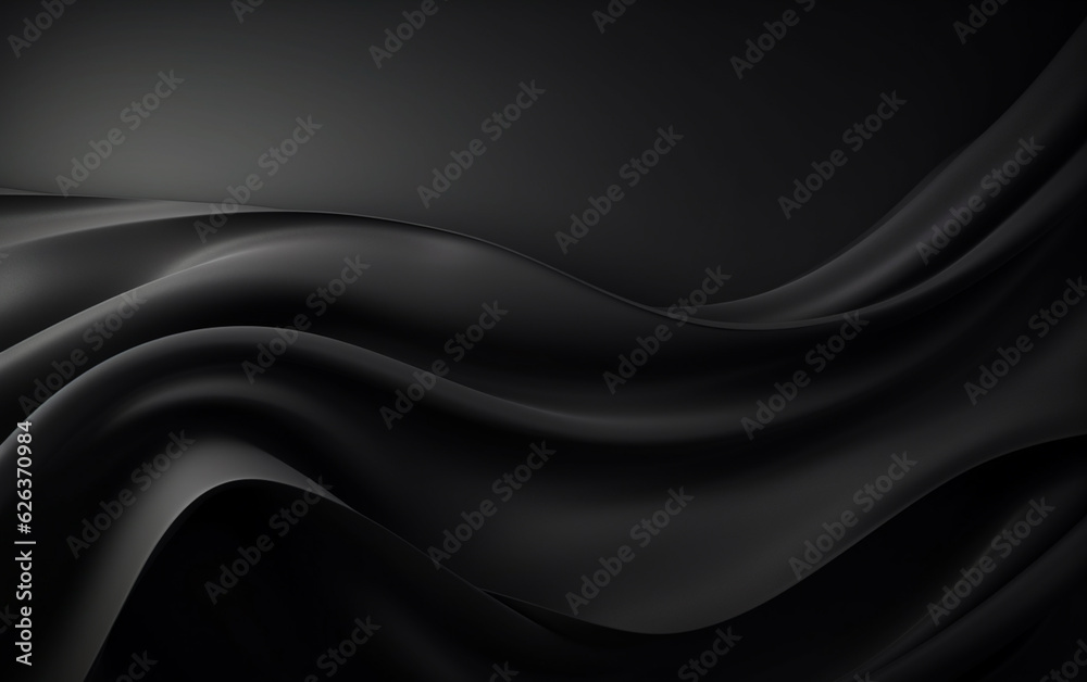 Obraz premium Abstract luxury blur dark grey and black gradient, used as background studio wall for display your