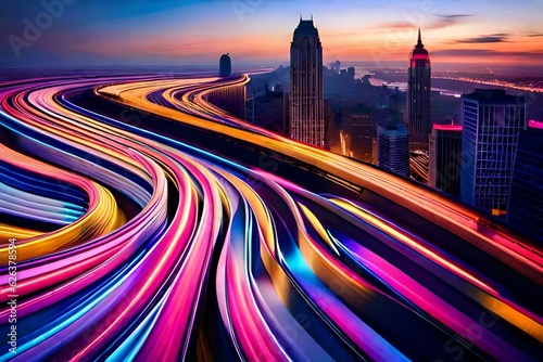 traffic in the city