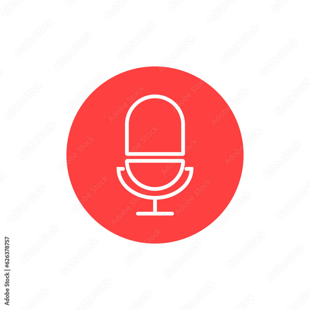 Microphone icon. Element of application icon. Premium quality graphic design. Signs, symbols collection icon for websites, web design, mobile app on white background Microphone icon. Element of application icon. Premium quality graphic design. Signs, symbols collection icon for websites, web design, mobile app on white background