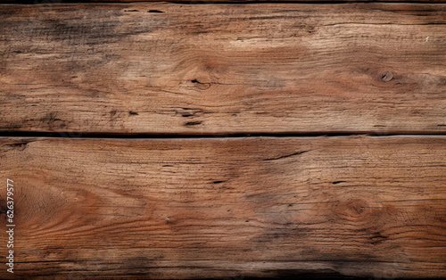 Close up of a rustic wooden plank
