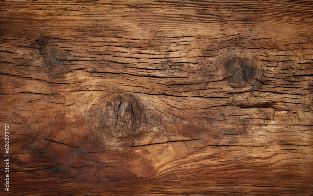 Close up of a rustic wooden plank Close up of a rustic wooden plank