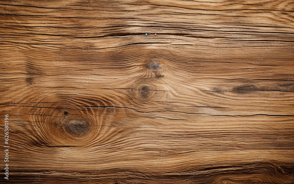 Fototapeta premium Close up of a rustic wooden plank