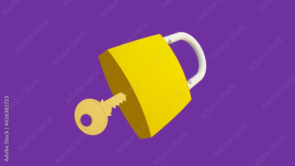 Padlock used to protect the most diverse objects Padlock used to protect the most diverse objects