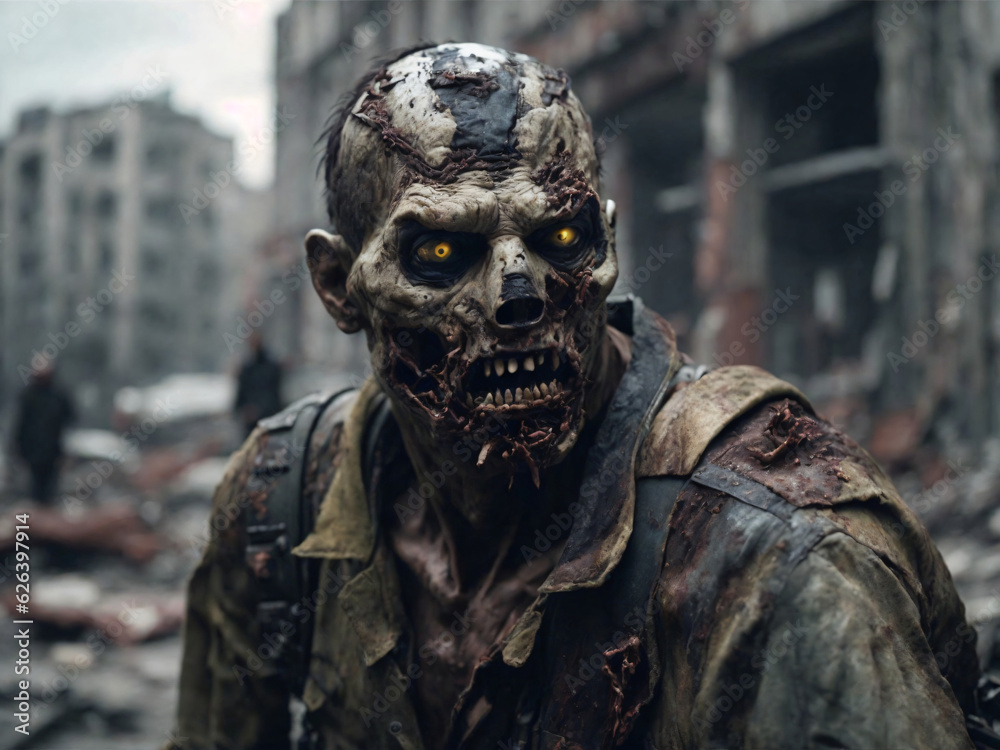 zombie in the city zombie in the city