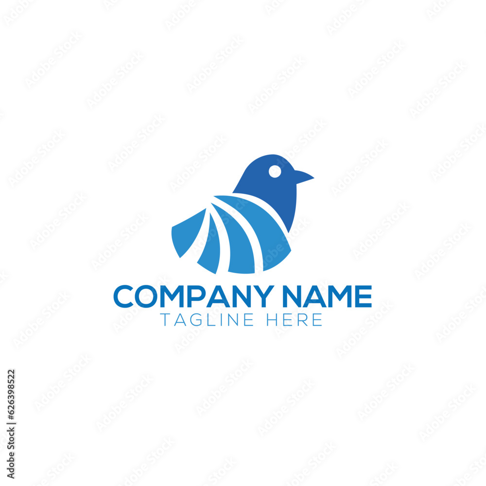 Fototapeta premium birds logo vector template