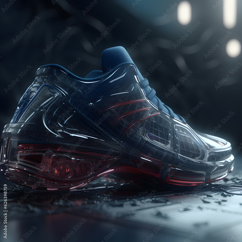 Naklejka premium Spider man shoes